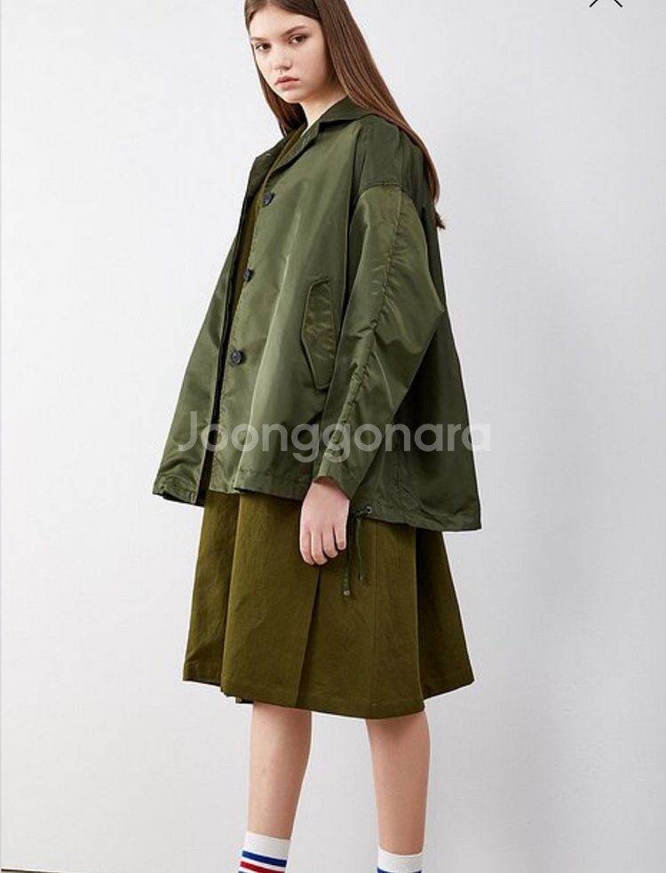 스튜디오톰보이 오버핏 스트링 점퍼--0