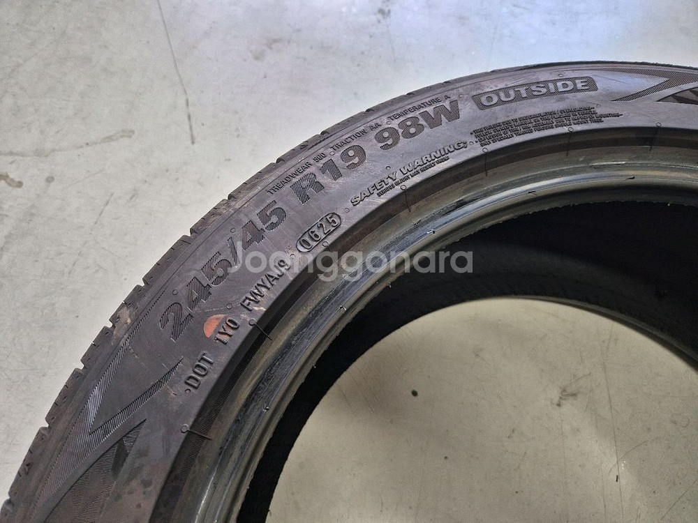 2454519 그랜저 GN7 순정타이어 1본 팝니다--4