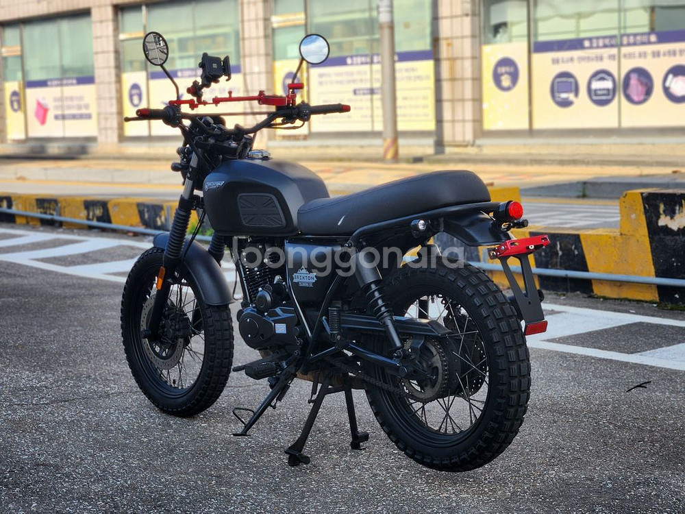 24년식/브릭스톤펠스버그125cc/3천/블박/신차급팝니--6