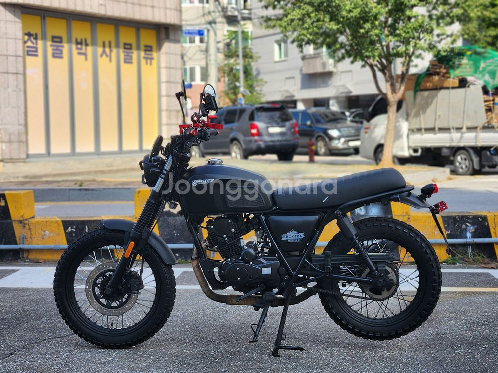 24년식/브릭스톤펠스버그125cc/3천/블박/신차급팝니--7