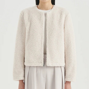 띠어리 플리스 자켓 M