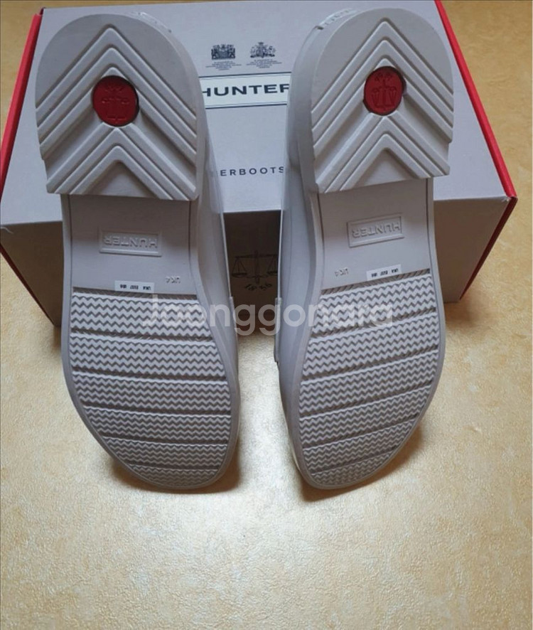[새상품] 헌터 페니로퍼 레인슈즈 레인로퍼 230~35--3