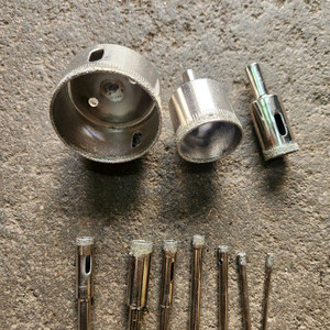 다이아몬드 코팅 석재 홀소 셋트