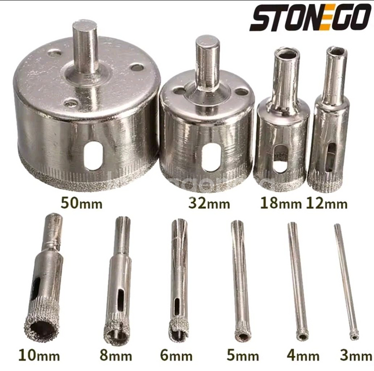 다이아몬드 코팅 석재 홀소 셋트--1