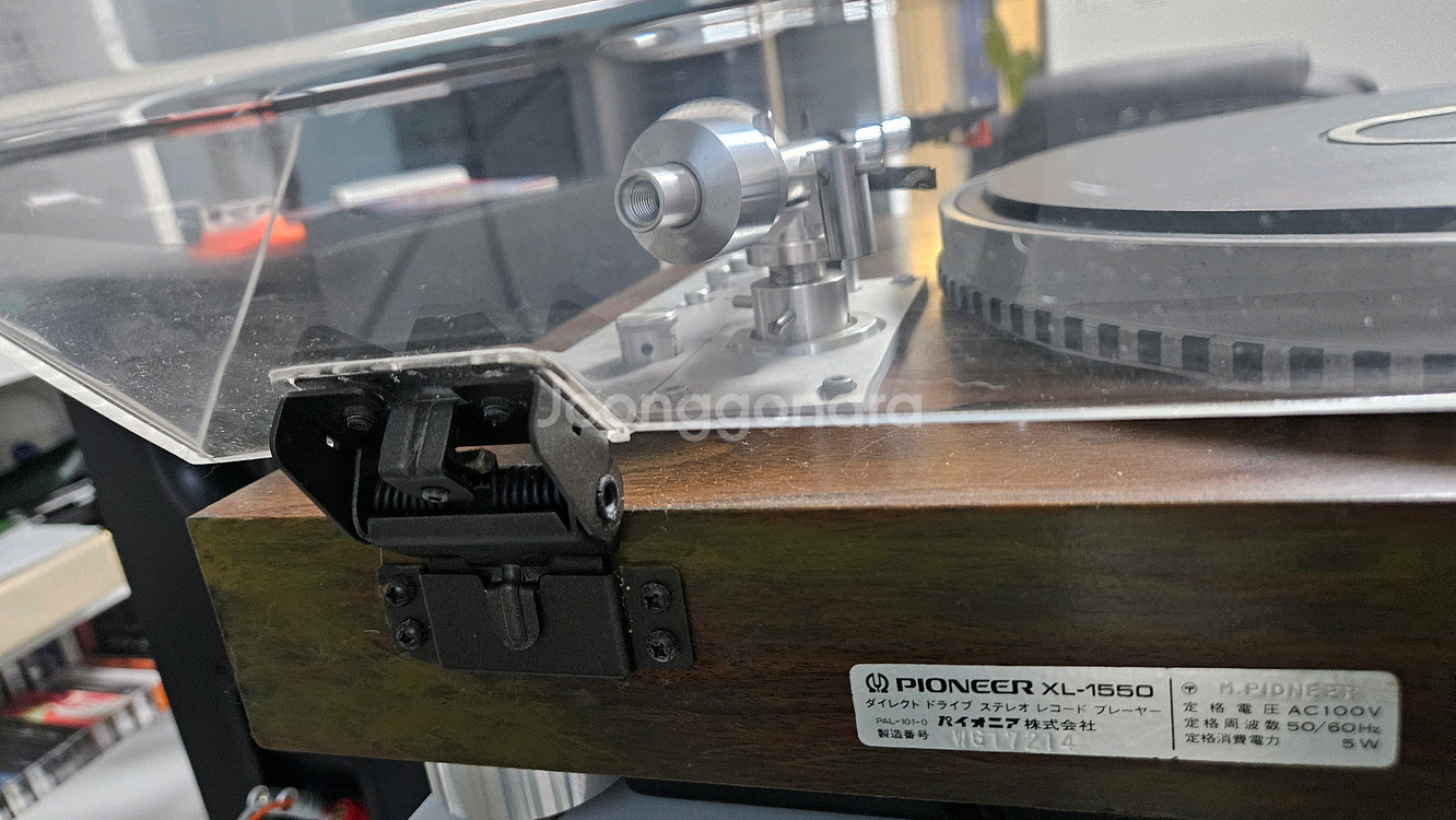 파이오니어 턴테이블 xl-1550--9