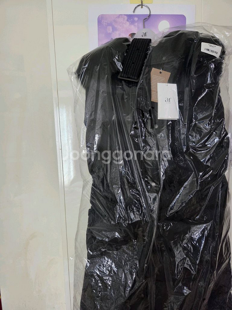 어라운드율 사가폭스퍼 구스 패딩블랙 롱(롱) S 새상품--8