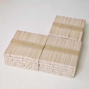 새제품) 왁싱 우드 스틱 스파츌라 일회용