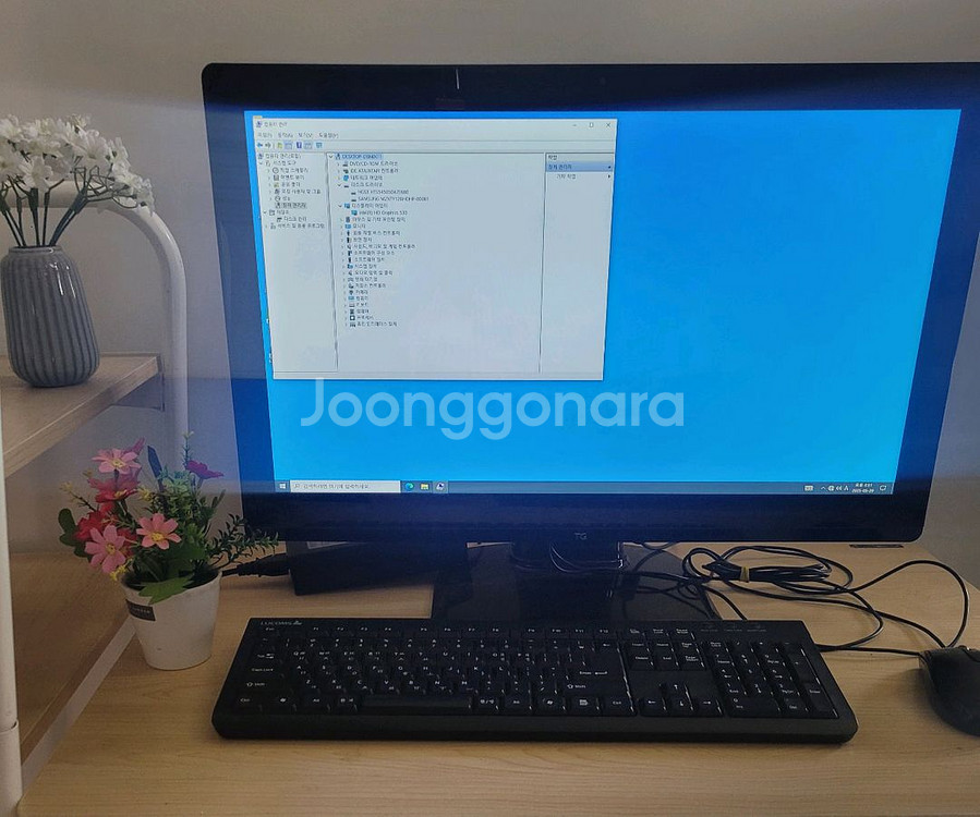 24인치 일제형 컴퓨터 i5. 6500--4