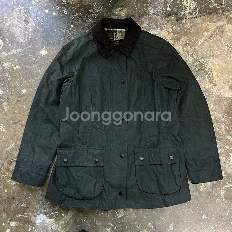 38) 바버 비데일 자켓 코트--0