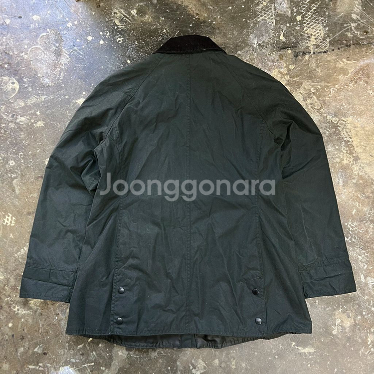 38) 바버 비데일 자켓 코트--4