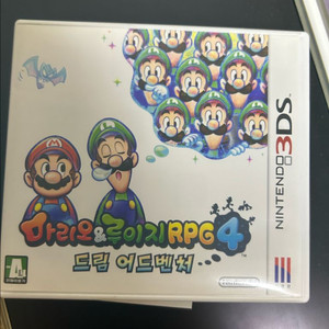 닌텐도 3ds 마리오 루이지 rpg4 드림 어드벤처