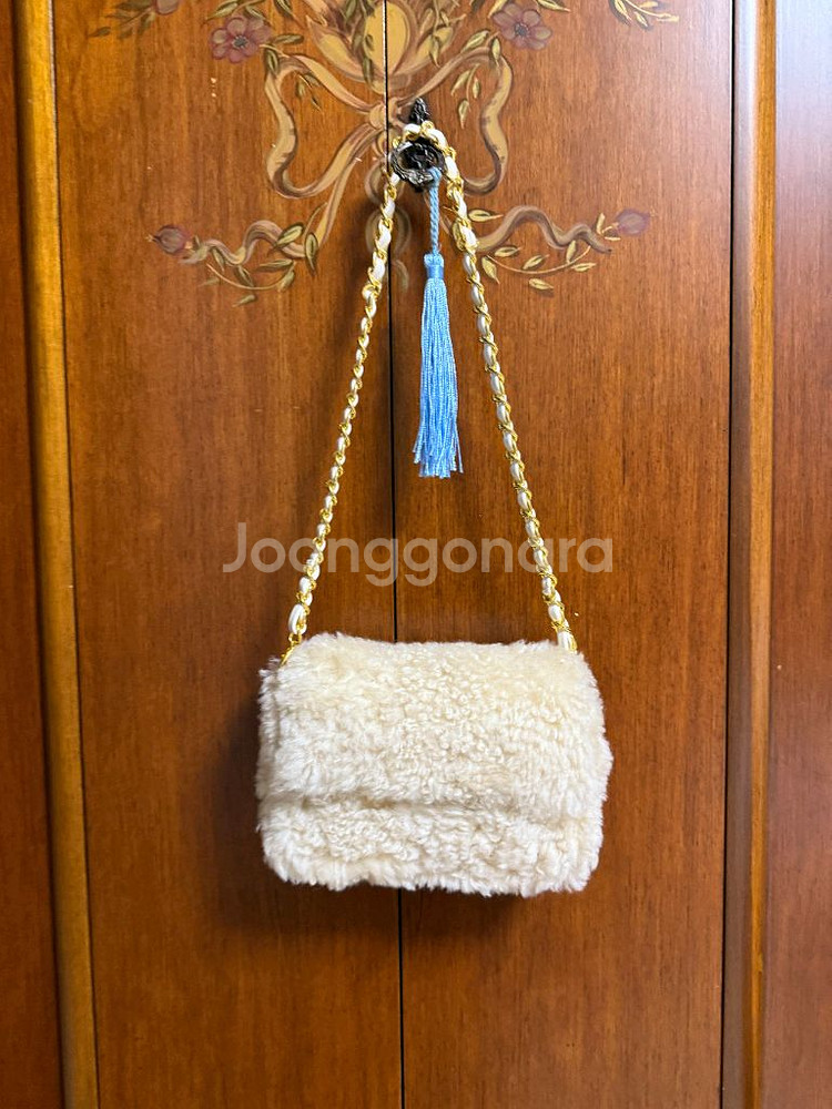 리얼 양털 체인백 양털가방--0