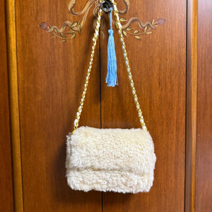 리얼 양털 체인백 양털가방