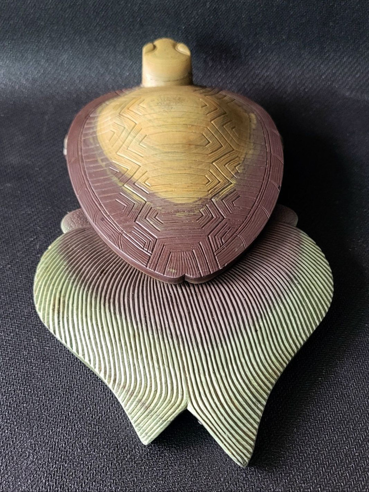 하루 세일 진품 명품 보증 압록강 위원석 거북 벼루--6