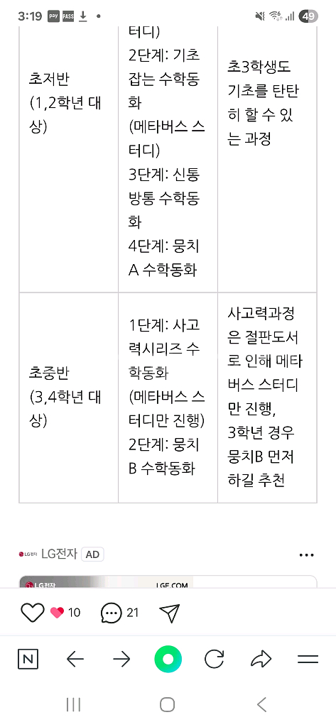 매쓰몽 수학. 책수영 뭉치B단계--2