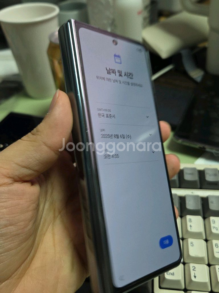 (4101)갤럭시z폴드4 256 깨끗한기기 판매--3