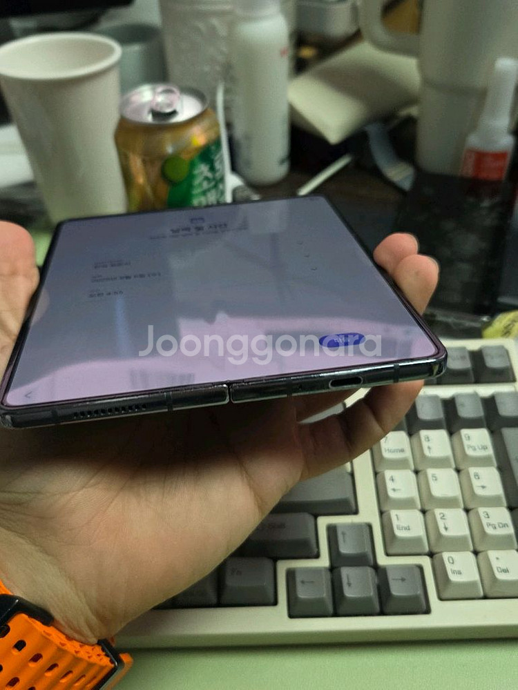 (4101)갤럭시z폴드4 256 깨끗한기기 판매--5