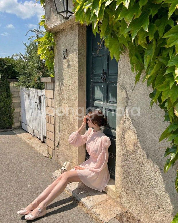 택포) 라벨르블랑 플루셔링 set 핑크--1