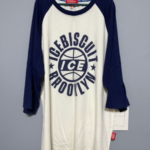 아이스비스킷 래글런 7부소매 티셔츠