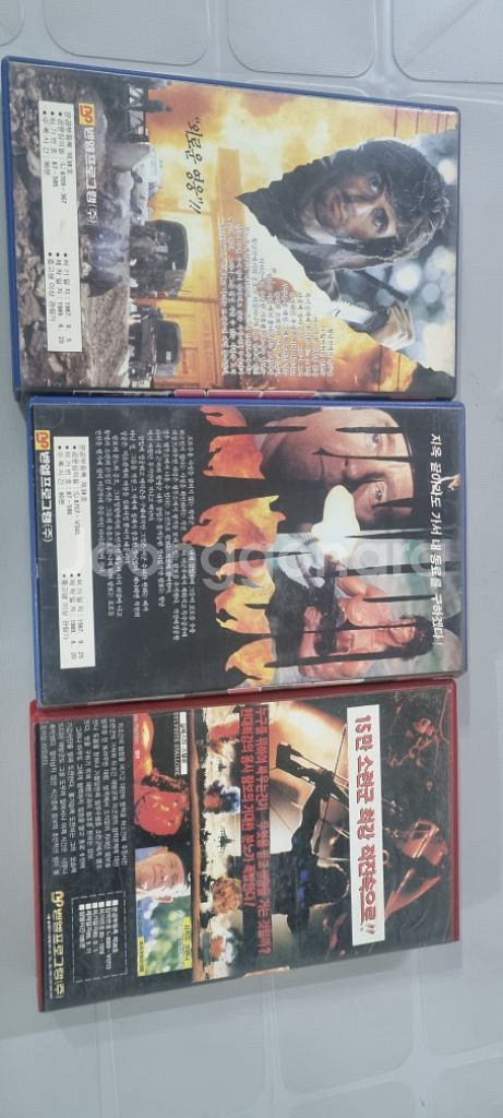 람보 1,2,3 비디오테이프--1