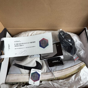 조던1 로우 골프 울프그레이 275