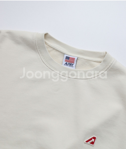 AUTRY 오트리 로그패치 맨투맨 판매--2