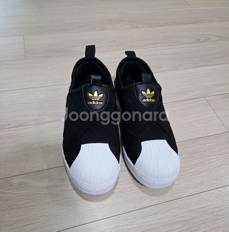 아디다스 슈퍼스타 슬립온 220사이즈--0