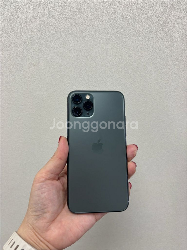 (부산중고폰)아이폰11프로 그린 64기가 판매해요--1