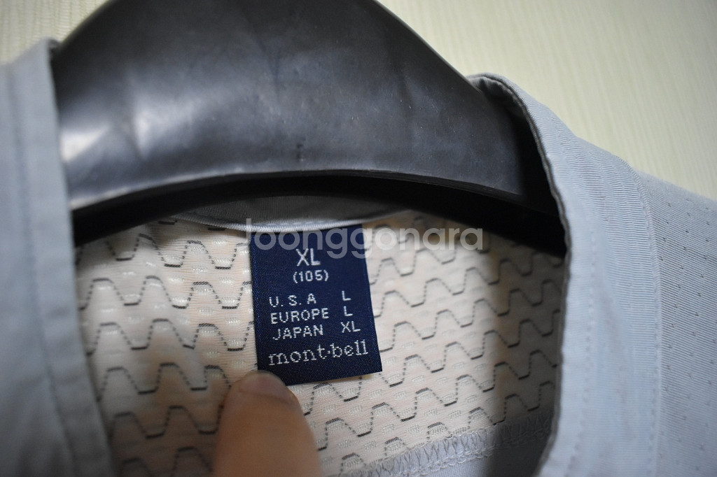 몽벨 남성 반팔티셔츠(XL)--1