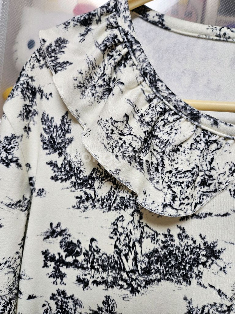 잠옷 원피스 수면잠옷 기모 롱원피스 여성 잠옷--3