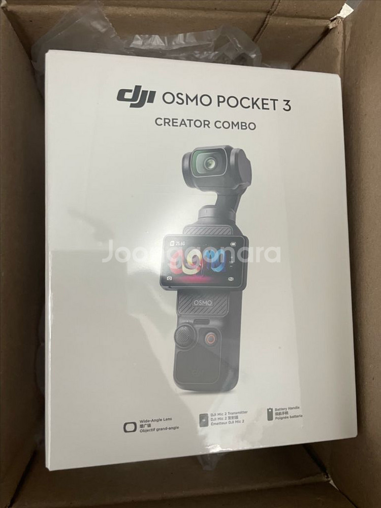 DJI 오즈모 포켓 3 크리에이터 콤보 새제품--0