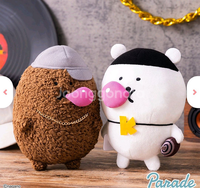 [새상품] 나가노 DJ 농담곰 힙합 랩퍼 두더지 인형--0