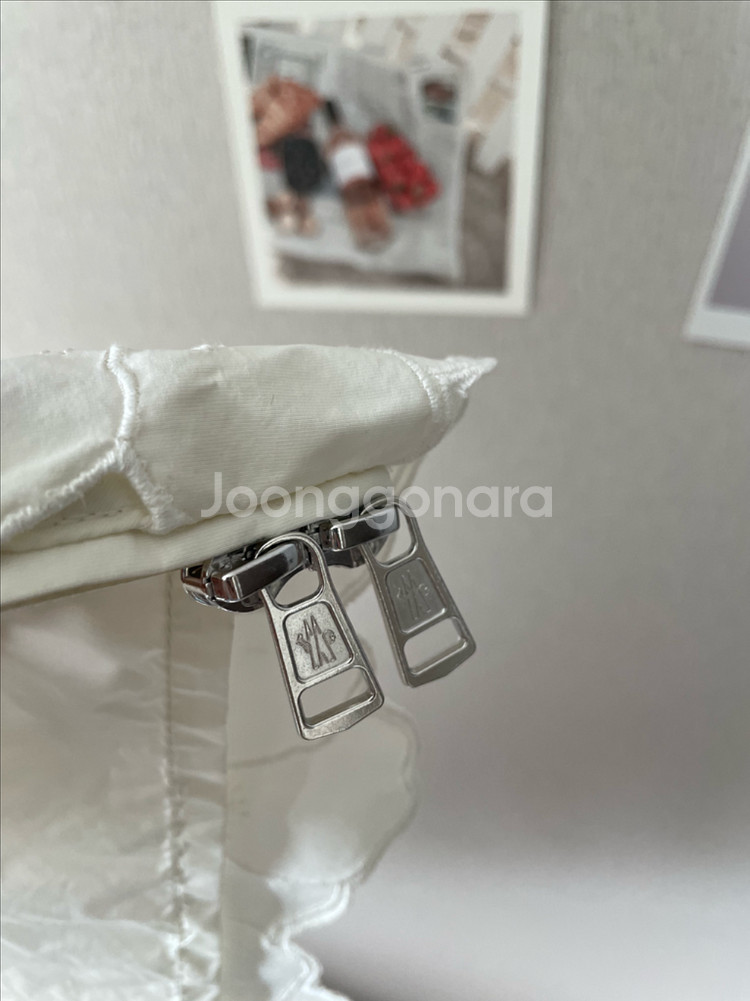 (정품)몽클레어 지니어스 시몬로샤 잘레이아 트렌치 코트--4