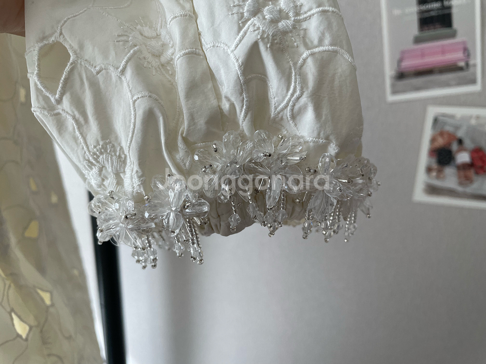 (정품)몽클레어 지니어스 시몬로샤 잘레이아 트렌치 코트--5