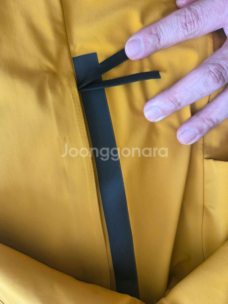 아디다스 마이쉘터 옐로우 바람막이--5