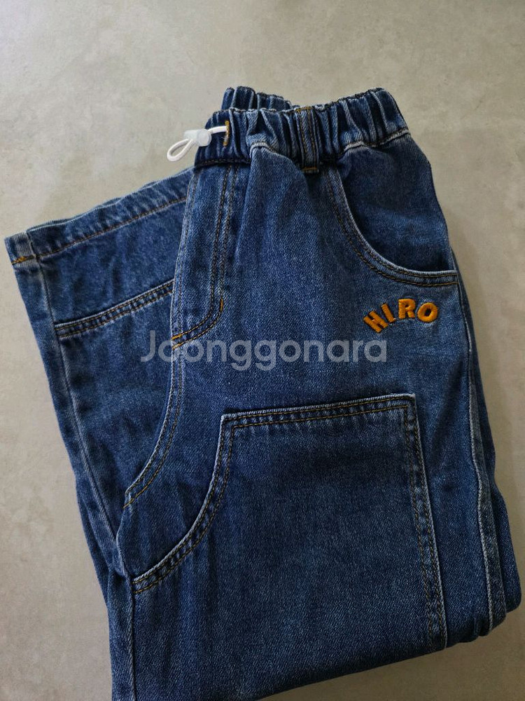 히로 더블니 데님 130--0