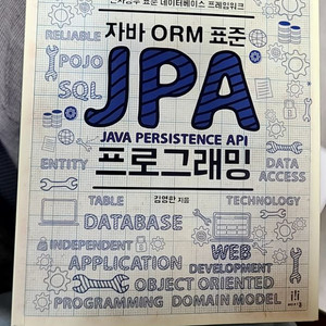 자바 orm표준 jpa프로그래밍 김영한