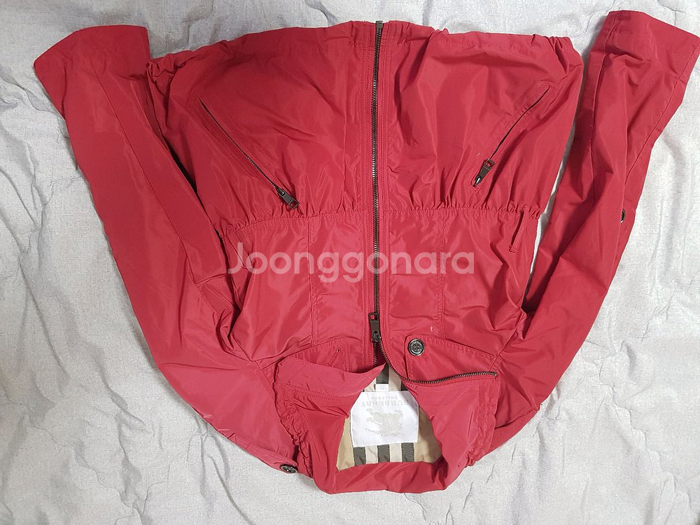 버버리 키즈 바람막이 숏 점퍼--1