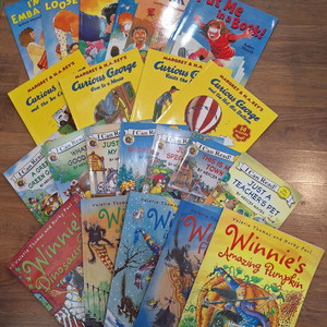 로버트 먼치/큐리어스 조지/아이캔 리드/마녀위니 일괄