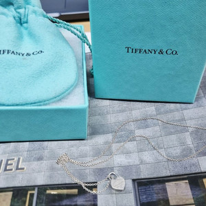 정품 티파니 은 실버 목걸이