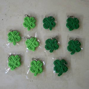 네잎클로버 키링 10개