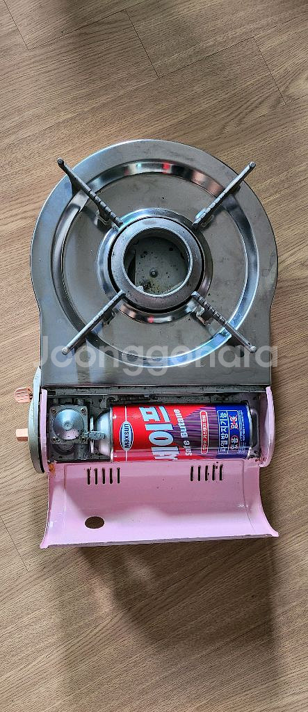 사파이어휴대용가스렌지/부탄용기폭발방지용/회오리불/이동식--3