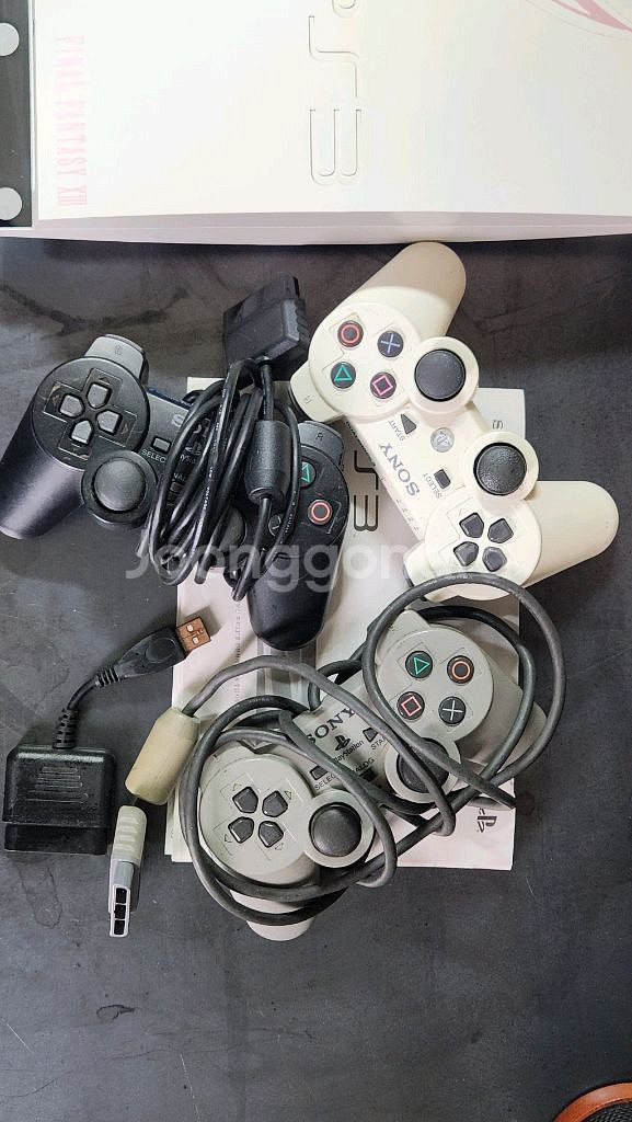 PS3 파판13 한정판 (본체) + 콘트롤러 3개--7