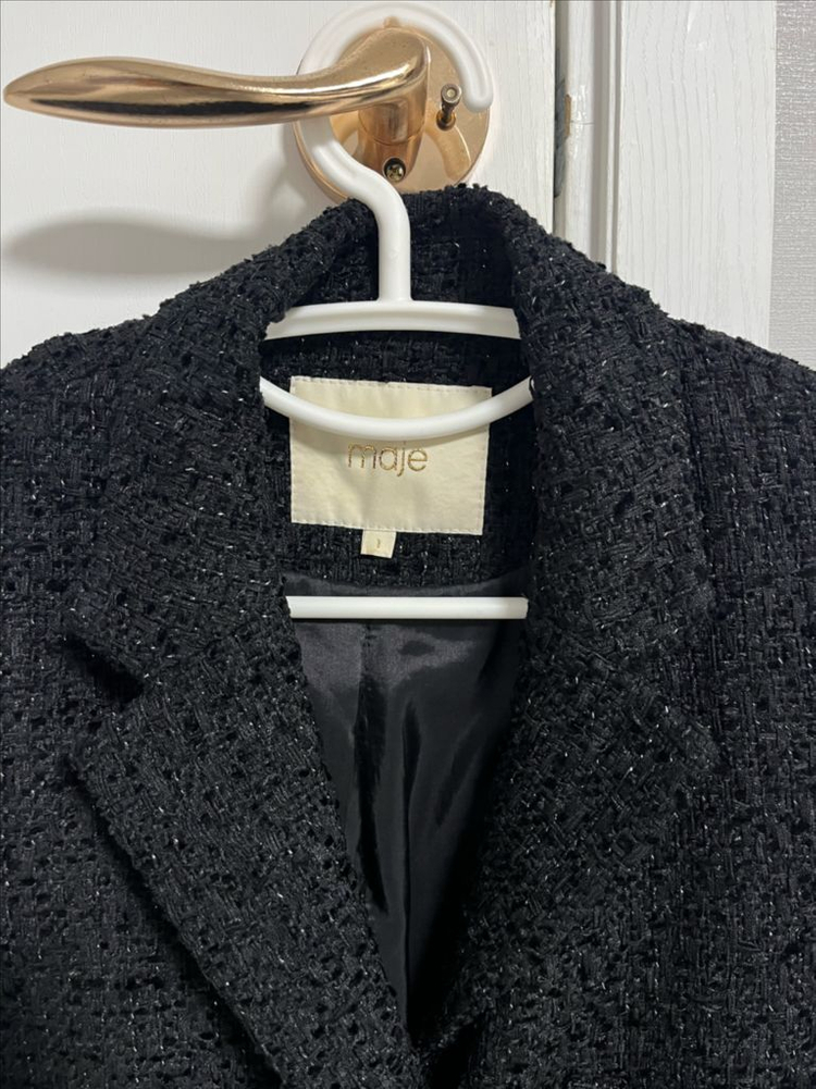 마쥬 트위드 자켓--3