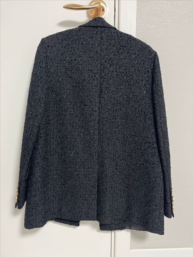 마쥬 트위드 자켓--1