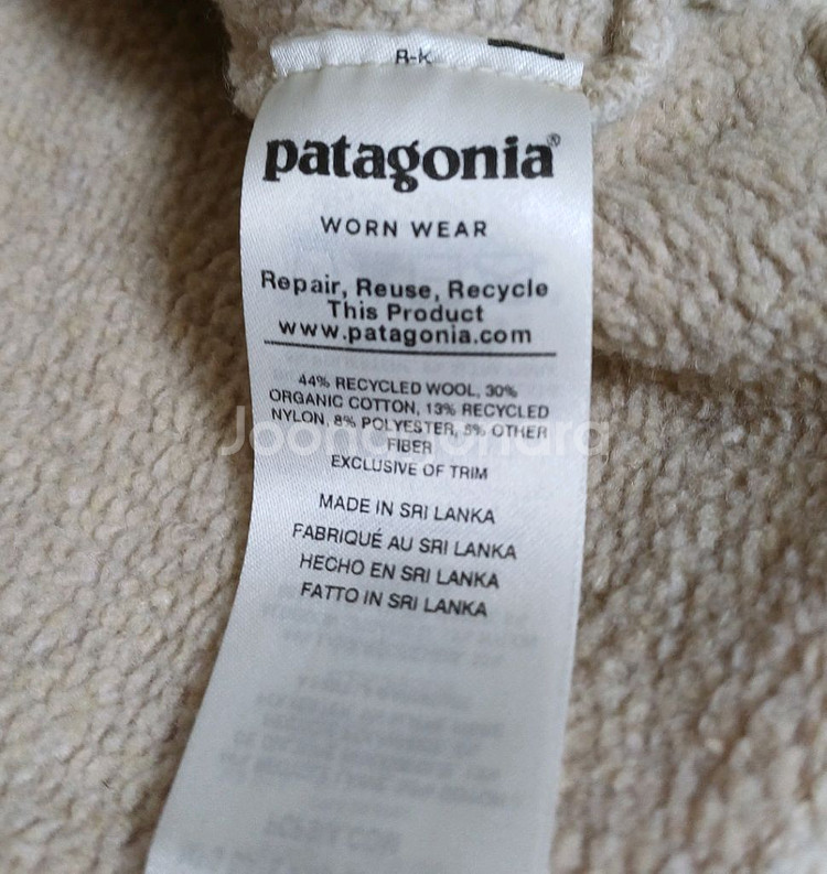 파타고니아 울리 플리스 풀오버 니트 M size--5