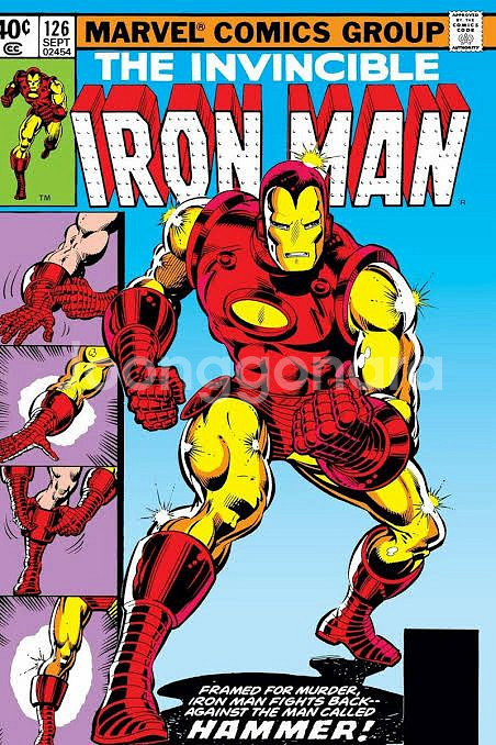 아이언맨 코믹스버젼 커스텀 레고 미니 피규어--4