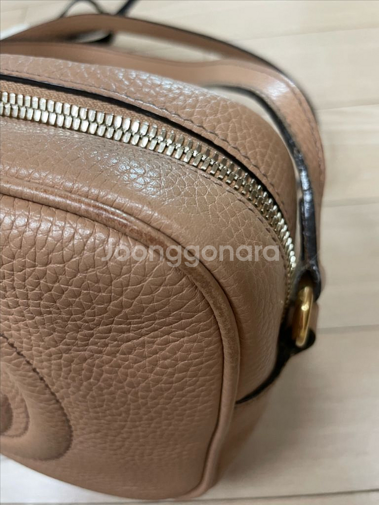 구찌 디스코백 베이지--1