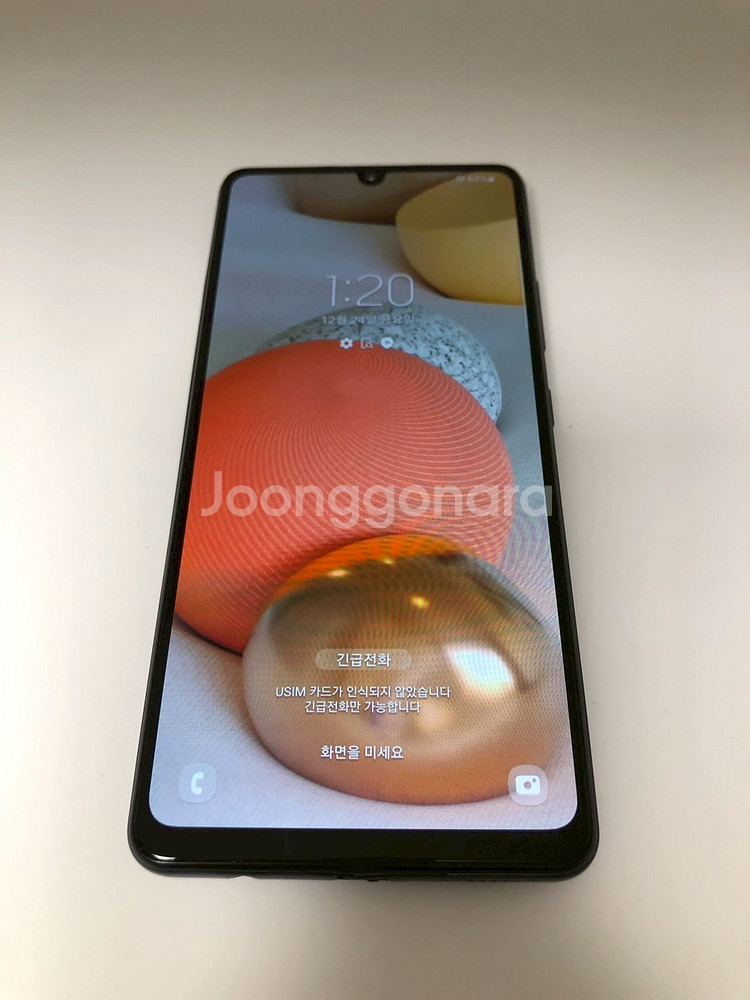 갤럭시 A42 5G 블랙 기기 판매(06856)--0