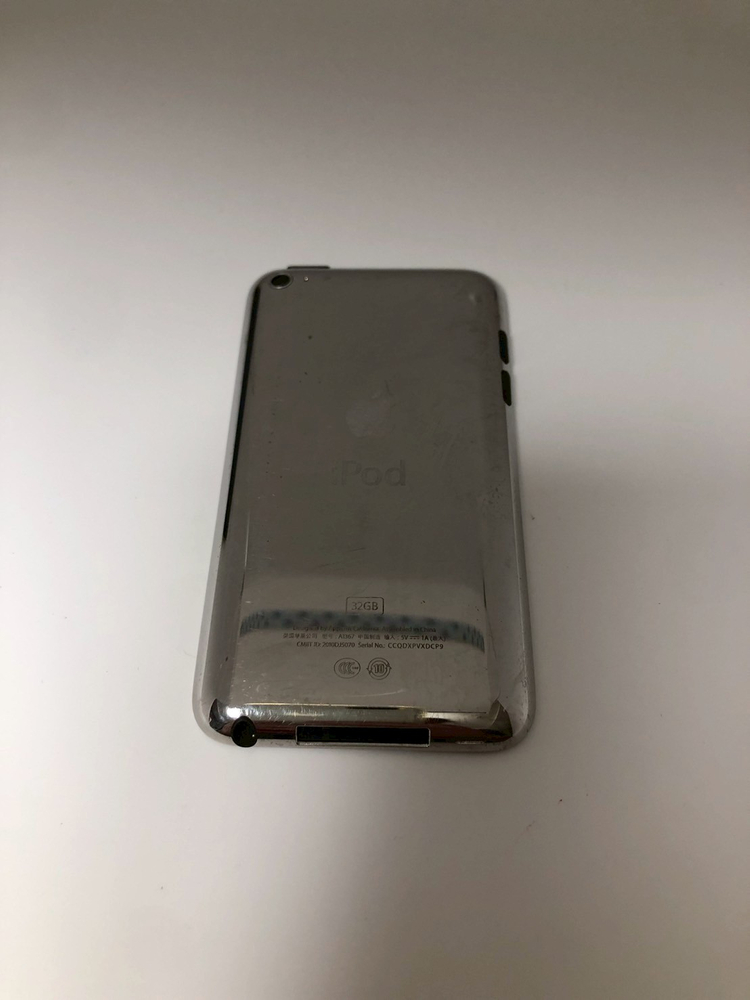 아이팟 터치 4세대 실버 32기가 판매 이미지